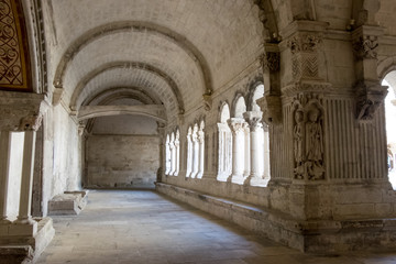 France,Arles, Abbey of Saint Peter of Montmajour, Benedictine order, established in  949 AD....