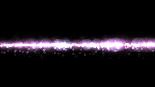 4k Rope fuse line light dots particles,bubble blister welding soldering background.