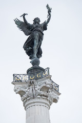 Europe, France, Bordeaux, Gironde Aquitaine, UNESCO World Heritage Site, Monument Aux Girondins,...