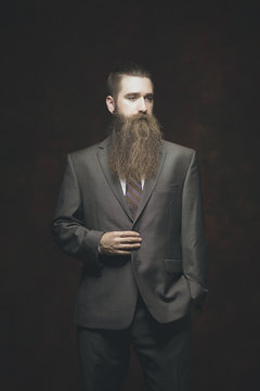 Male Bearded Model