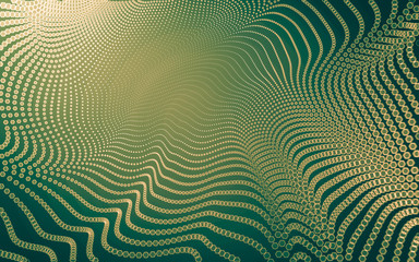 Fototapeta premium Abstract polygonal space low poly dark background, 3d rendering