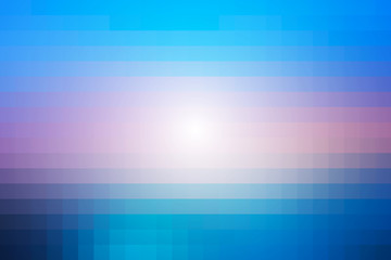 Blue shades pink mosaic square tiles background