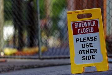 Sidewalk Closed