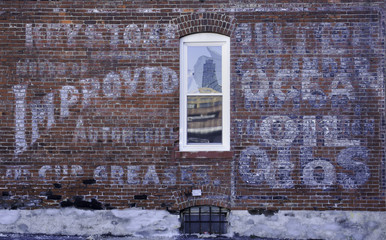 Abandoned Factory Wall