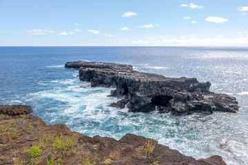 Volcanic rock small Island - Easter Island, Chile