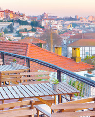 Porto view restaurant, Portugal