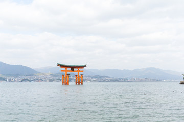 Itsukushima Shrine in Miyajima in Japan