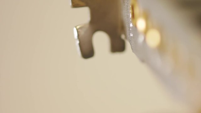 Electronic chip Macro shot Technology background