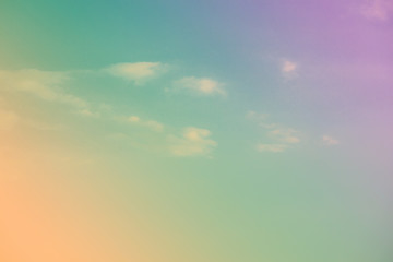 Obraz premium Colorful sky and clouds.