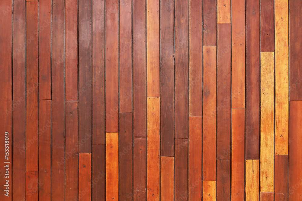 Poster brown wood background for pattern and design