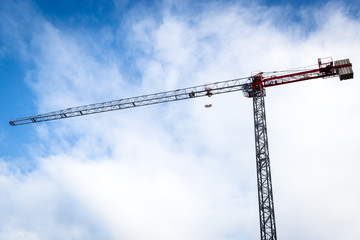 Crane at a Construction Site