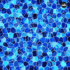 Graphic illustration with geometric pattern. Eps10 Vector illustration.