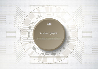 Abstract technological background with various technology elements. Eps10 Vector illustration.