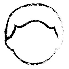 young man head avatar vector illustration design