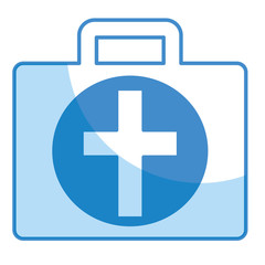 medical kit isolated icon vector illustration design