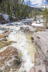Fototapeta premium Provo River Runoff