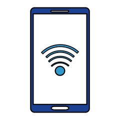 smartphone device isolated icon vector illustration design