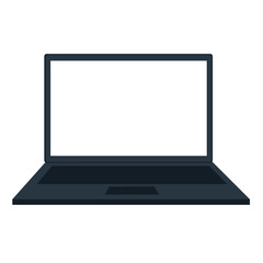 computer laptop isolated icon vector illustration design