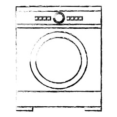 washer machine isolated icon vector illustration design