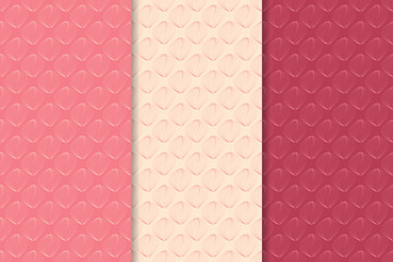 Geometric seamless pattern. Colored background