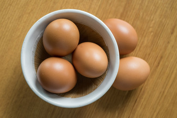 Fresh eggs