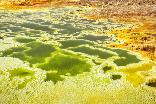 Dalol Volcano. Ethiopia.