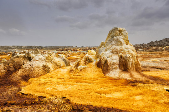 Dalol Volcano. Ethiopia.