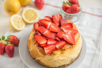 Erdbeer Käsekuchen 