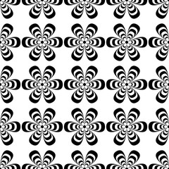 Floral seamless pattern. Abstract background