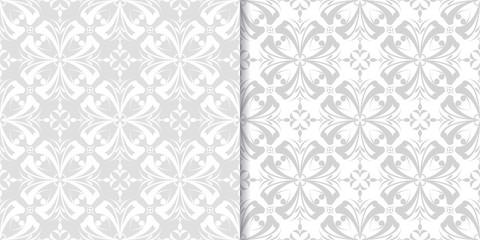 Fototapeta premium Floral seamless pattern. Abstract background