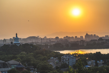 Sunset in Beijing