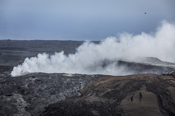 Fototapeta na wymiar Kilauea Crater