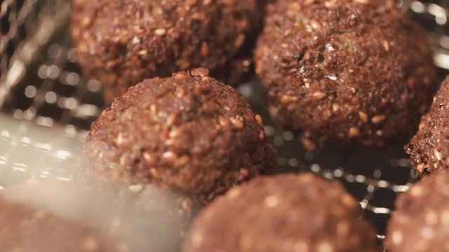 Tasty balls of forcemeat with brown crust