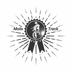 Medal Motocross Vector