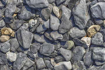 Sea stones texture
