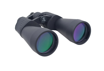 Binoculars isolated on white background