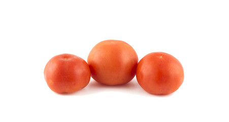 Fresh vegetables isolated on a white background.