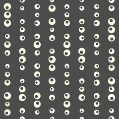 Seamless Bubble Pattern. Abstract Drop Background