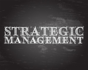 Strategic Management Word Blackboard