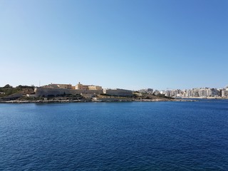Fototapeta na wymiar Valletta. Port. Malta