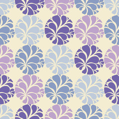 Drops seamless pattern. Vector illustration.
