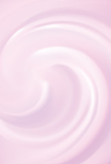 Vector background of swirling pink texture