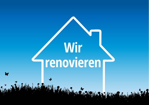 Wir renovieren