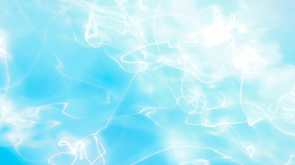 Fototapeta na wymiar Light turquoise abstract background.