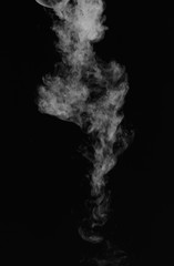 smoke and black space 