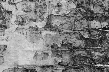 Brick texture with scratches and cracks