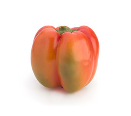 Red pepper isolated on white background