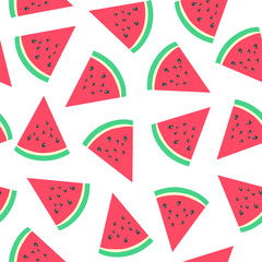 Watermelon  pattern. Vector Illustration