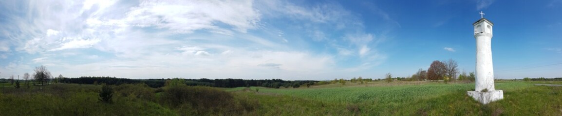Kapliczka. Panorama