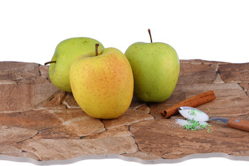 Fresh fruit on the chopper